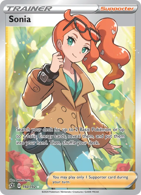 Sonia Holo 192/192 Rebel Clash Pokémon Card