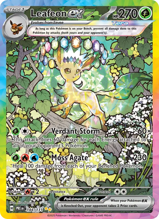 Leafeon ex (PRE) 144