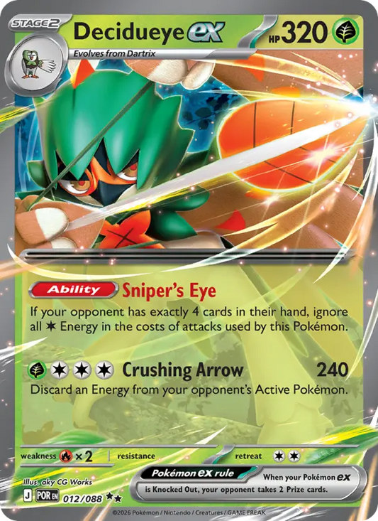 Decidueye ex (POR) 012