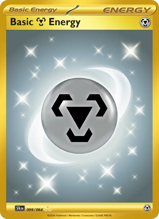 Basic Metal Energy Holo 099/64 Shrouded Fable Pokémon Card