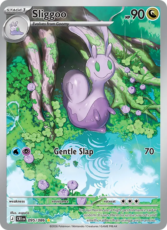 Sliggoo Holo 095/86 Chaos Rising Pokémon Card
