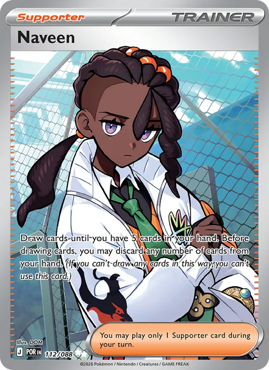 Naveen Holo 112/88 Perfect Order Pokémon Card