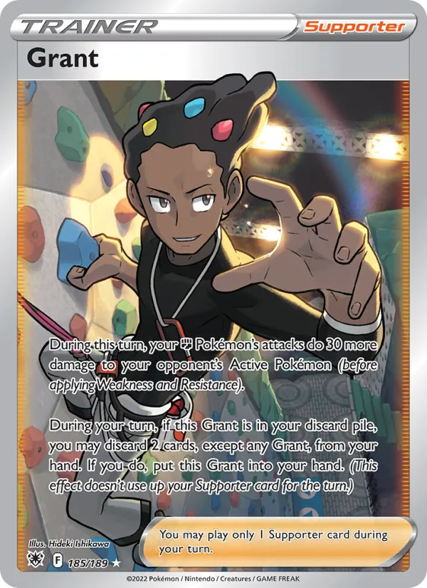Grant Holo 185/189 Astral Radiance Pokémon Card