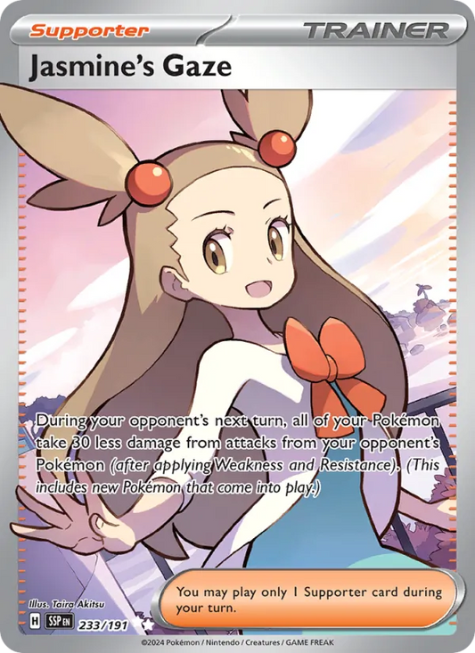 Jasmine's Gaze Holo 233/191 Surging Sparks Pokémon Card