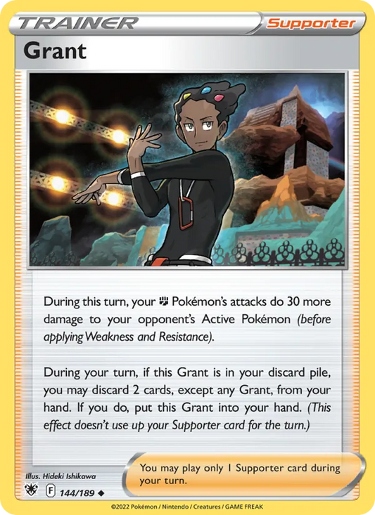 Grant Reverse Holo 144/189 Astral Radiance Pokémon Card