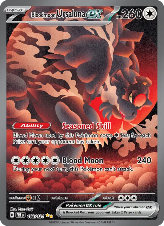 Bloodmoon Ursaluna ex (PRE) 168