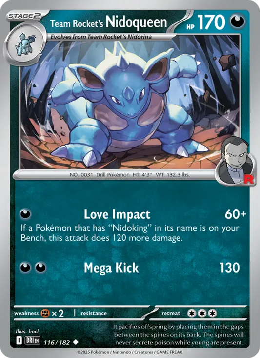 Team Rocket's Nidoqueen (DRI) 116