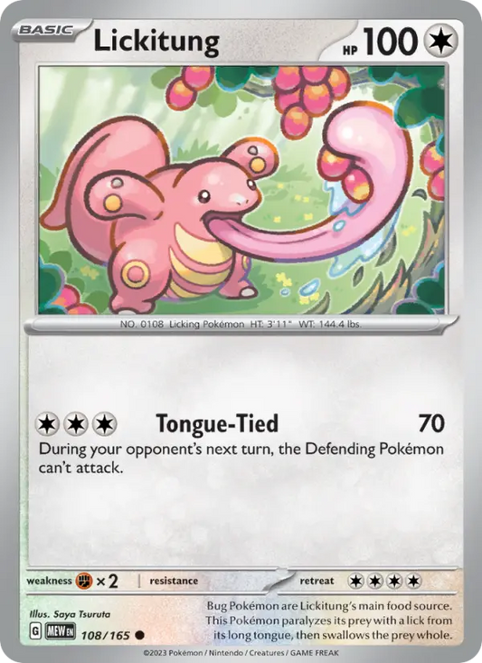Lickitung (MEW) 108