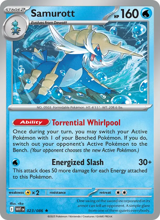 Samurott (WHT) 023