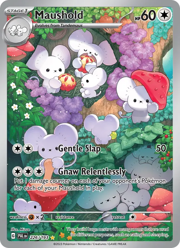 Maushold Holo 226/193 Paldea Evolved Pokémon Card