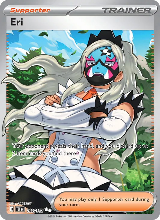 Eri Holo 199/162 Temporal Forces Pokémon Card