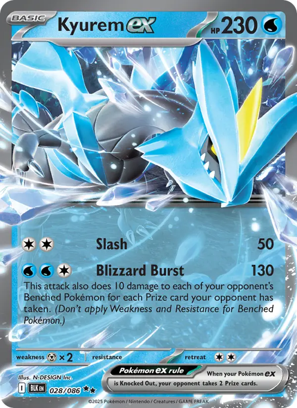 Kyurem ex (BLK) 028