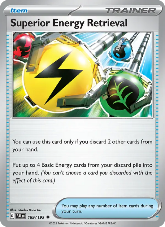 Superior Energy Retrieval (PAL) 189