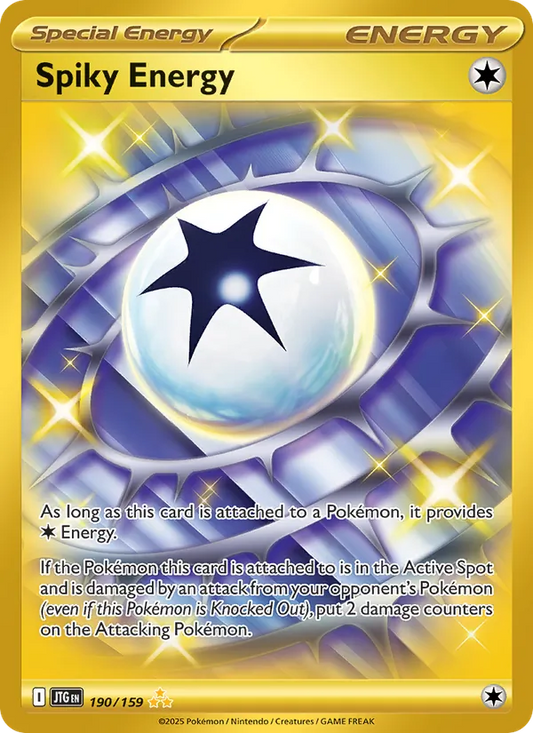 Spiky Energy Holo 190/159 Journey Together Pokémon Card
