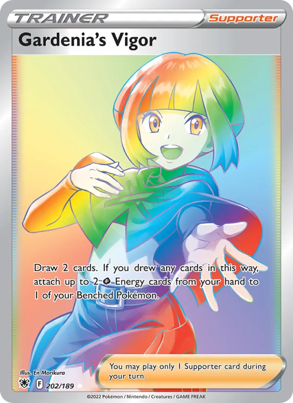 Gardenia's Vigor Holo 202/189 Astral Radiance Pokémon Card
