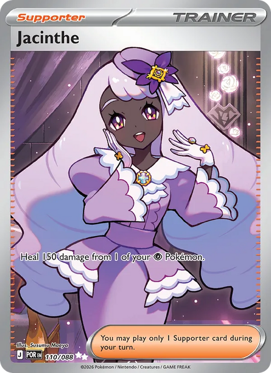 Jacinthe Holo 110/88 Perfect Order Pokémon Card
