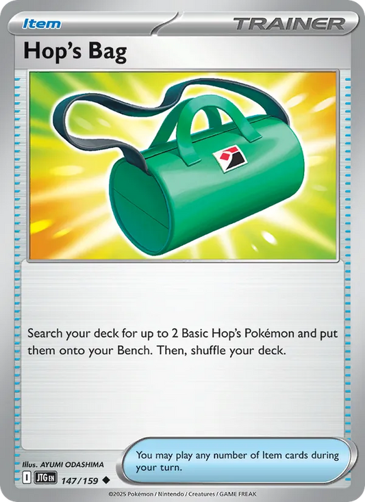 Hop's Bag Normal 147/159 Journey Together Pokémon Card