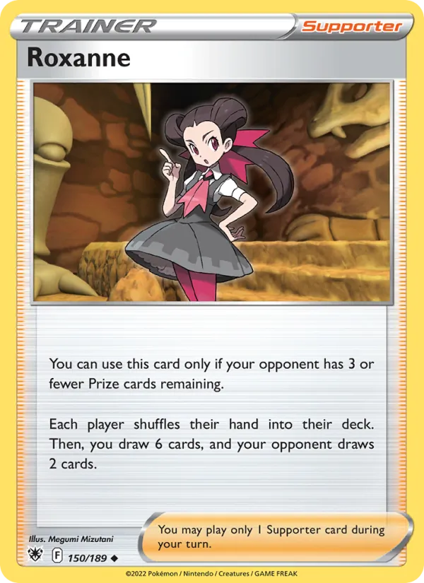 Roxanne Reverse Holo 150/189 Astral Radiance Pokémon Card