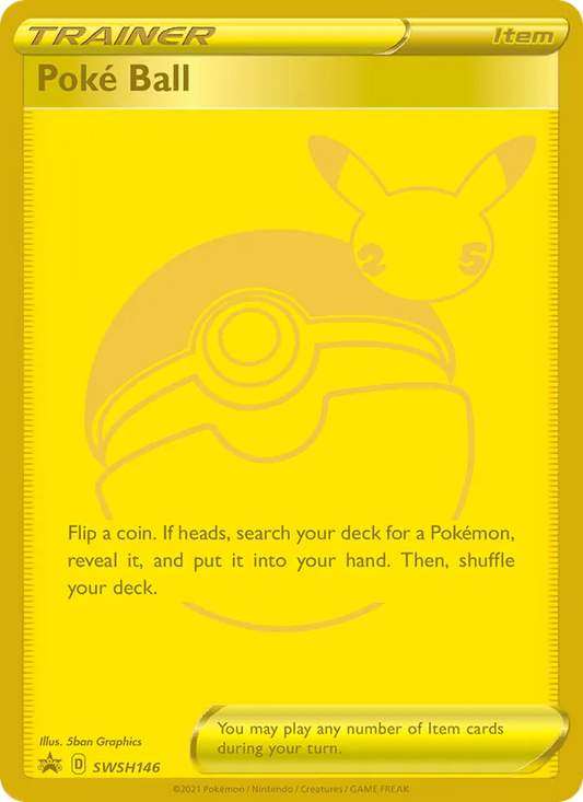 Poké Ball Holo WH146/307 SWSH Black Star Promos Pokémon Card