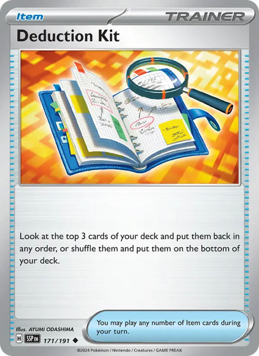 Deduction Kit Reverse Holo 171/191 Surging Sparks Pokémon Card