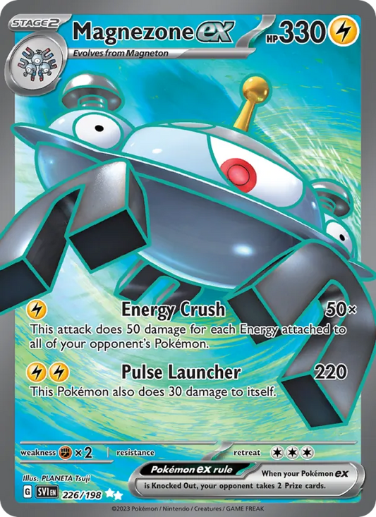 Magnezone ex Holo 226/198 Scarlet & Violet Pokémon Card
