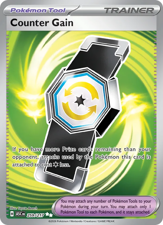 Counter Gain Holo 259/217 Ascended Heroes Pokémon Card