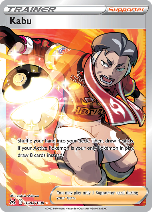 Kabu Holo 026/30 Lost Origin Trainer Gallery Pokémon Card