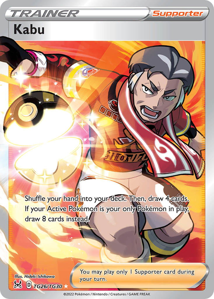 Kabu Holo 026/30 Lost Origin Trainer Gallery Pokémon Card