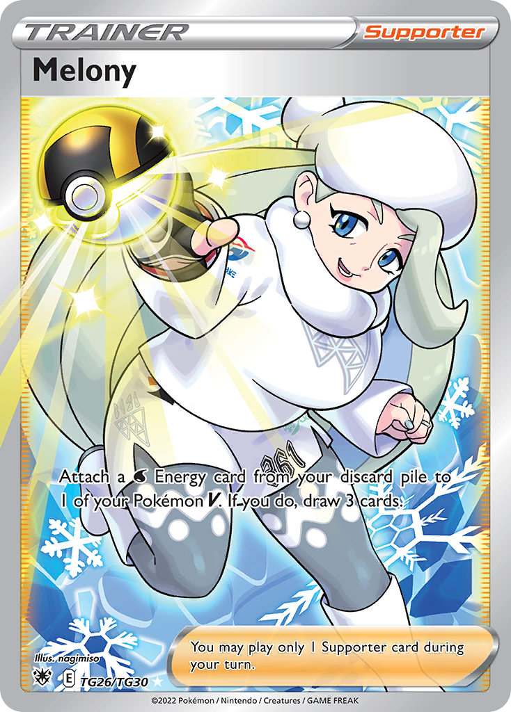 Melony Holo 026/30 Astral Radiance Trainer Gallery Pokémon Card
