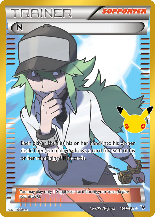 N Normal 021/0 30th Classic Collection Pokémon Card