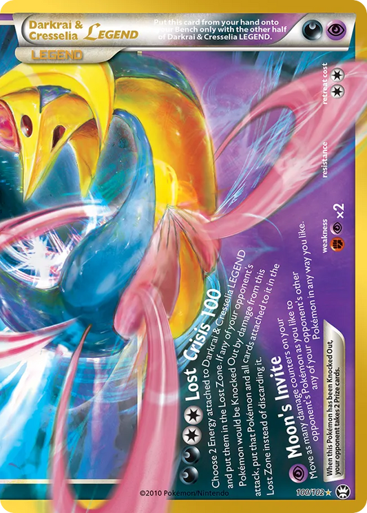 Darkrai & Cresselia LEGEND Normal 020/0 30th Classic Collection Pokémon Card