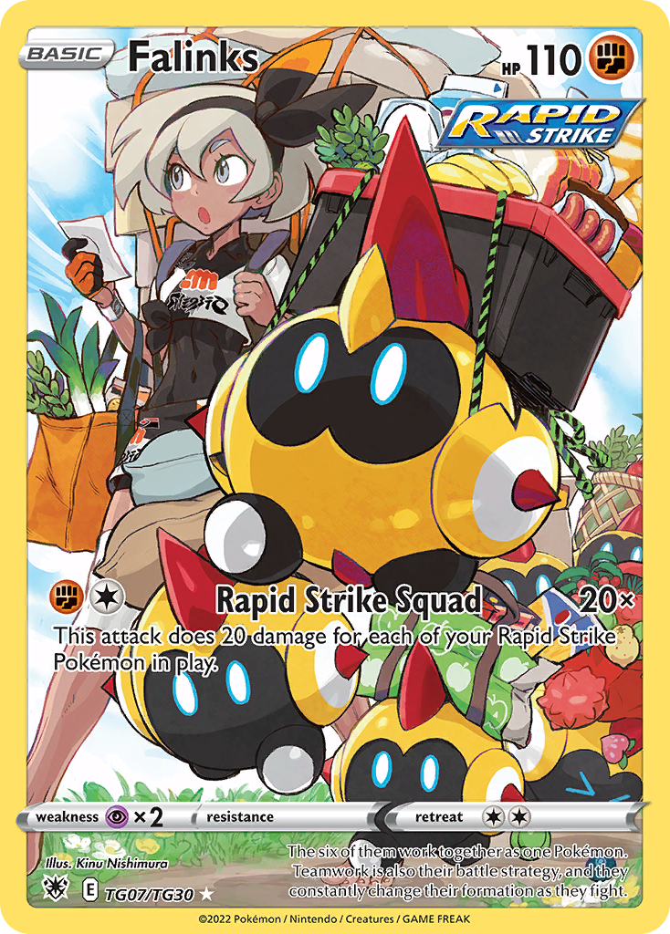 Falinks Holo 007/30 Astral Radiance Trainer Gallery Pokémon Card