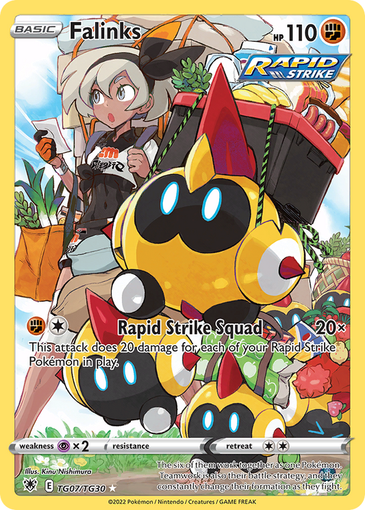 Falinks Holo 007/30 Astral Radiance Trainer Gallery Pokémon Card