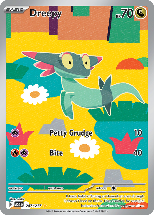 Dreepy Holofoil 247/217 Ascended Heroes Pokémon Card