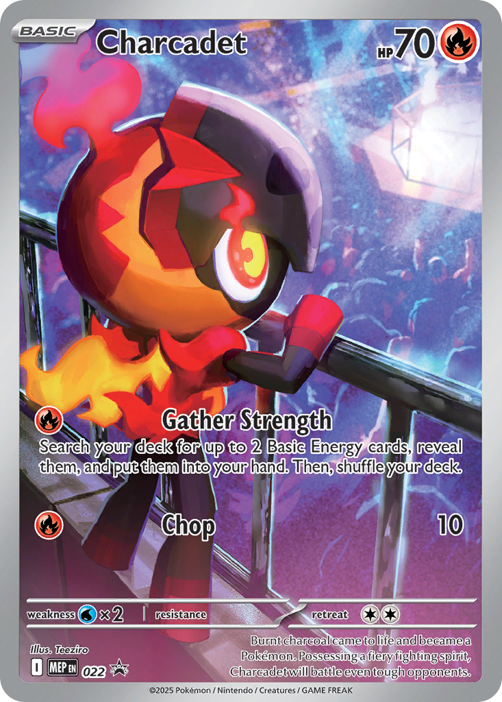 Charcadet Holo 022/0 MEP Black Star Promos Pokémon Card