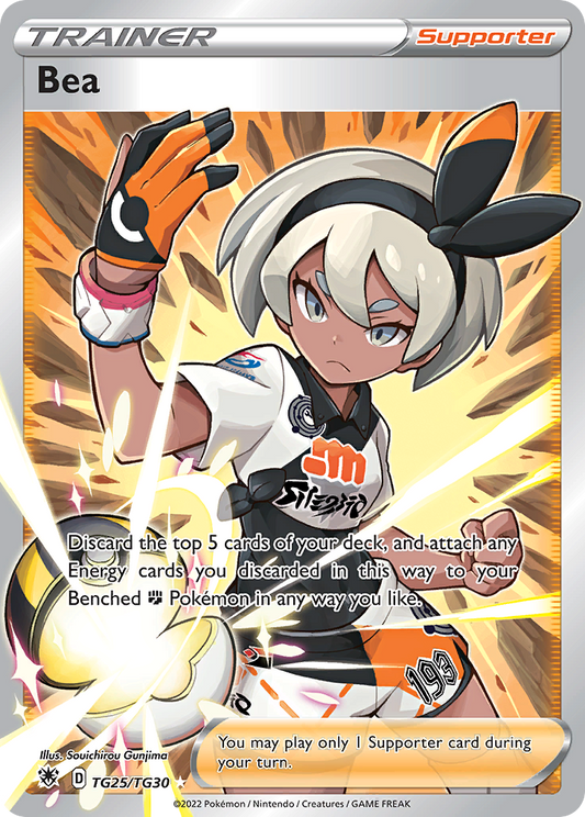 Bea Holo 025/30 Astral Radiance Trainer Gallery Pokémon Card
