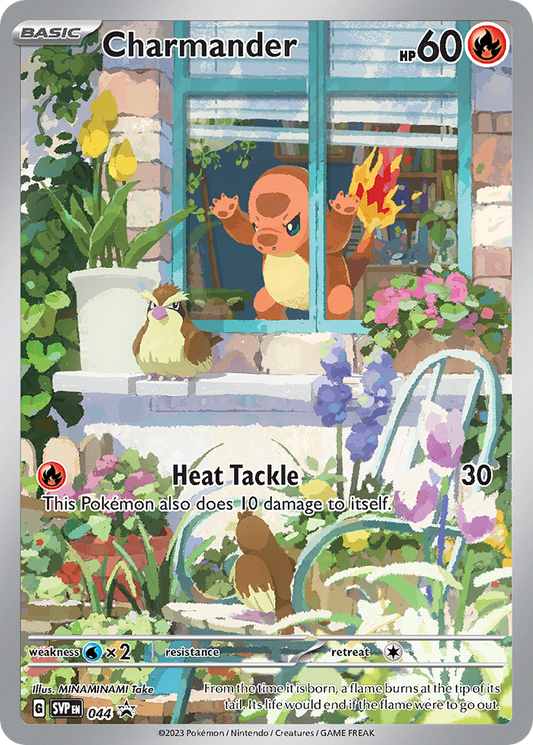 Charmander Holo 044/225 SVP Black Star Promos Pokémon Card