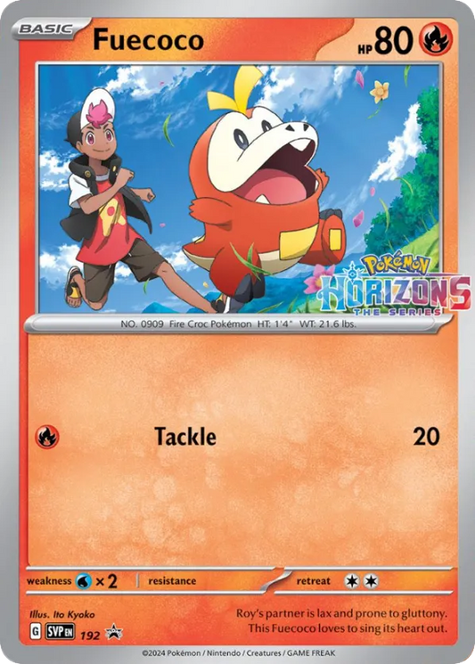 Fuecoco Holo 192/225 SVP Black Star Promos Pokémon Card
