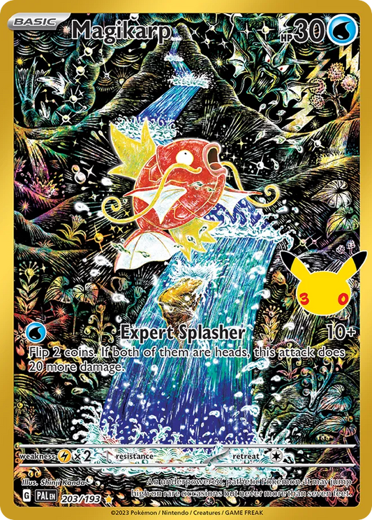 Magikarp Normal 030/0 30th Classic Collection Pokémon Card