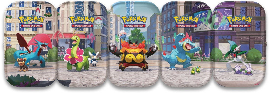 Lumiose City Mini tins
